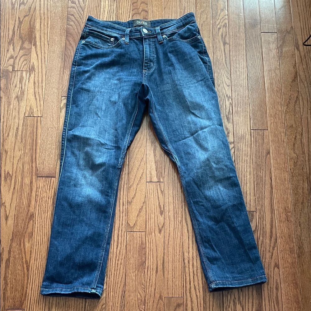 DU/ER L2X Relaxed Taper Medium Wash Jeans Men’s Sz 31/32